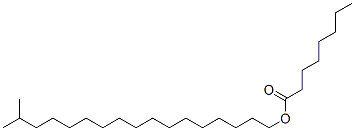 ISOSTEARYL OCTANOATE Struktur