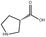 (S)-Pyrrolidine-3-carboxylic acid Structure