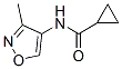 Cyclopropanecarboxamide, N-(3-methyl-4-isoxazolyl)- (9CI) Struktur