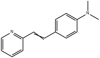 2-(4-(DIMETHYLAMINO)STYRYL)PYRIDINE  95 Struktur