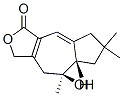 (7aS,8S)-5,6,7,7a,8,9-Hexahydro-8-hydroxy-6,6,8-trimethylazuleno[5,6-c]furan-3(1H)-one Struktur