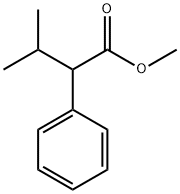 3-甲基-2-苯基丁酸甲酯 結(jié)構(gòu)式