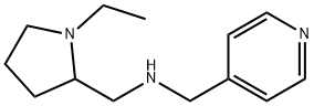 4-Pyridinemethanamine,N-[(1-ethyl-2-pyrrolidinyl)methyl]-(9CI) Struktur