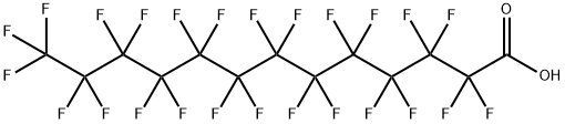 PERFLUOROTRIDECANOIC ACID  97 Struktur