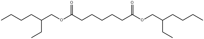 heptanedioic acid, bis(2-ethylhexyl) ester Struktur