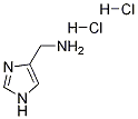 1H-Imidazol-4-ylmethylamine dihydrochloride Struktur