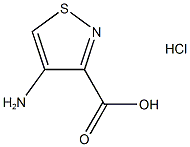 4-AMINO-3-ISOTHIAZOLE CARBOXYLIC ACID Struktur