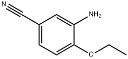 Benzonitrile,  3-amino-4-ethoxy- Struktur