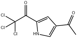 1-(4-ACETYL-1H-PYRROL-2-YL)-2,2,2-TRICHLORO-1-ETHANONE Struktur