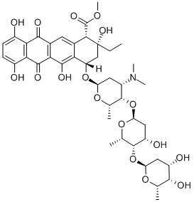 MARCELLOMYCIN Struktur