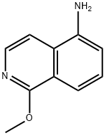 1-methoxyisoquinolin-5-amine Struktur