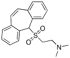 2-[(5H-Dibenzo[a,d]cyclohepten-5-yl)sulfonyl]-N,N-dimethylethanamine Struktur