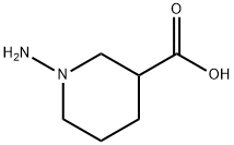 1-AMino-piperidine-3-carboxylic acid Struktur