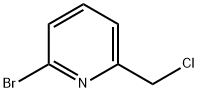 2-BROMO-6-(CHLOROMETHYL)PYRIDINE Struktur