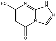 1,2,4-Triazolo[4,3-a]pyrimidin-5(1H)-one, 7-hydroxy- (9CI) Struktur