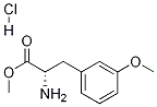 (S)-Methyl 2-aMino-3-(3-Methoxyphenyl)propanoate hydrochloride Struktur