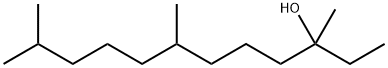 3,7,11-trimethyldodecan-3-ol  Struktur