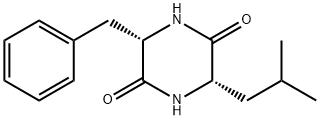 cyclo(leucyl-phenylalanyl) Struktur