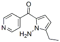 Methanone, (1-amino-5-ethyl-1H-pyrrol-2-yl)-4-pyridinyl- (9CI) Struktur