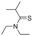 Propanethioamide,  N,N-diethyl-2-methyl- Struktur