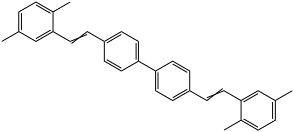 4,4'-BIS(2,5-DIMETHYLSTYRYL)BIPHENYL Struktur