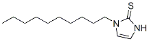 1-decyl-3H-imidazole-2-thione Struktur