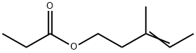 3-methylpent-3-en-1-yl propionate Struktur