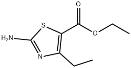 5-Thiazolecarboxylicacid,2-amino-4-ethyl-,ethylester(9CI) Struktur