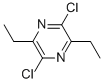 2,5-DICHLORO-3,6-DIETHYL-PYRAZINE Struktur