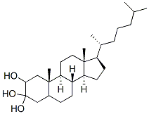 CHOLESTANETRIOL Struktur