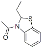 Benzothiazole, 3-acetyl-2-ethyl-2,3-dihydro- (9CI) Struktur