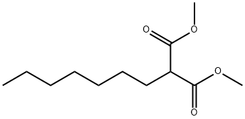 DIMETHYL HEPTYLMALONATE Struktur