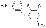 4,4-DIAMINO-2,2'-DICHLORODIPHENYL DISULFIDE Struktur