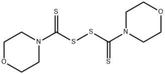 4,4'-(dithiodicarbonothioyl)dimorpholine Struktur