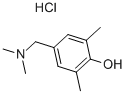 4-[(DIMETHYLAMINO)METHYL]-2,6-DIMETHYLPHENOL HYDROCHLORIDE Struktur