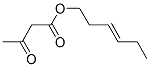 hex-3-enyl acetoacetate Struktur