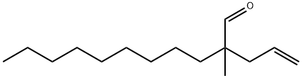 2-Methyl-2-(2-propenyl)undecanal Struktur