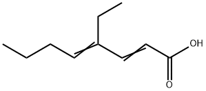 4-ethylocta-2,4-dienoic acid Struktur