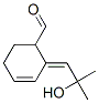 2-(2-hydroxy-2-methylpropylidene)cyclohex-3-ene-1-carbaldehyde Struktur