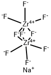 SODIUM FLUOROZIRCONATE Struktur