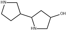 [2,3-Bipyrrolidin]-4-ol (9CI) Struktur