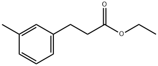 3-M-TOLYL-PROPIONIC ACID ETHYL ESTER Struktur