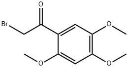 ACETOPHENONE, 2-BROMO-2',4',5'-TRIMETHOXY- Struktur