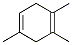 1,2,4-Trimethyl-1,4-cyclohexadiene Struktur