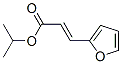 isopropyl 3-(2-furyl)acrylate Struktur