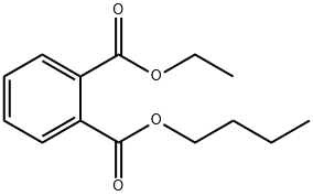 Butyl ethyl 1,2-benzenedicarboxylate Struktur