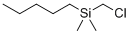 (CHLOROMETHYL)DIMETHYL-PENTYLSILANE Struktur