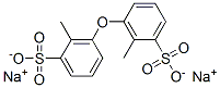 disodium oxybis[methylbenzenesulphonate] Struktur