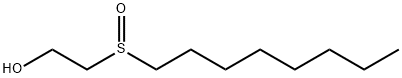 octyl-2-hydroxyethylsulfoxide Struktur