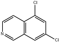 5,7-Dichloro-isoquinoline Struktur